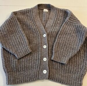 babaa no19 Dark Mist Cardigan Sweater